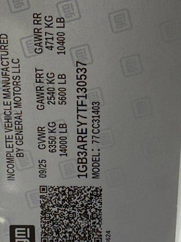 2026 Chevrolet Silverado 3500 HD Chassis Cab Work Truck