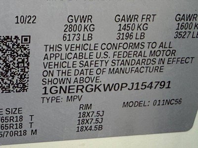 2023 Chevrolet Traverse LT Cloth