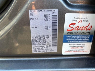 2023 Nissan Altima 2.5 SV