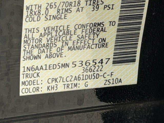 2021 Nissan Titan SV