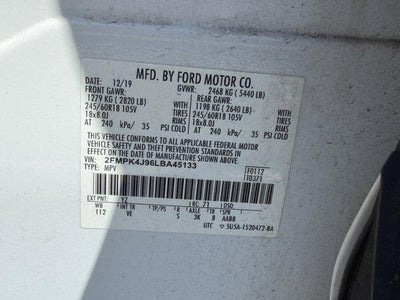 2020 Ford Edge SEL