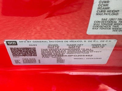 2023 Chevrolet Silverado 1500 Custom