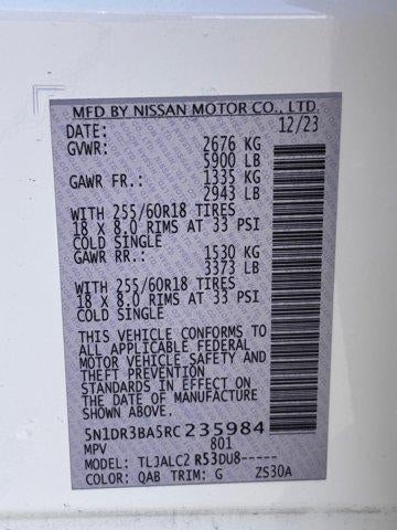 2024 Nissan Pathfinder SV