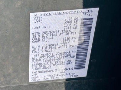 2023 Nissan Pathfinder Rock Creek