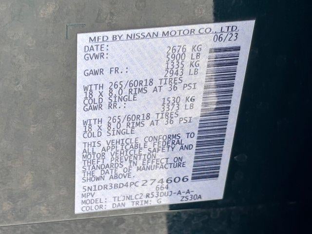 2023 Nissan Pathfinder Rock Creek