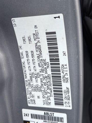 2016 Toyota Tundra 4WD Truck Platinum