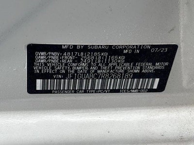 2024 Subaru Impreza Base