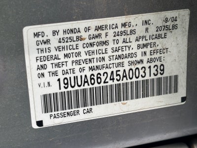 2005 Acura TL AT