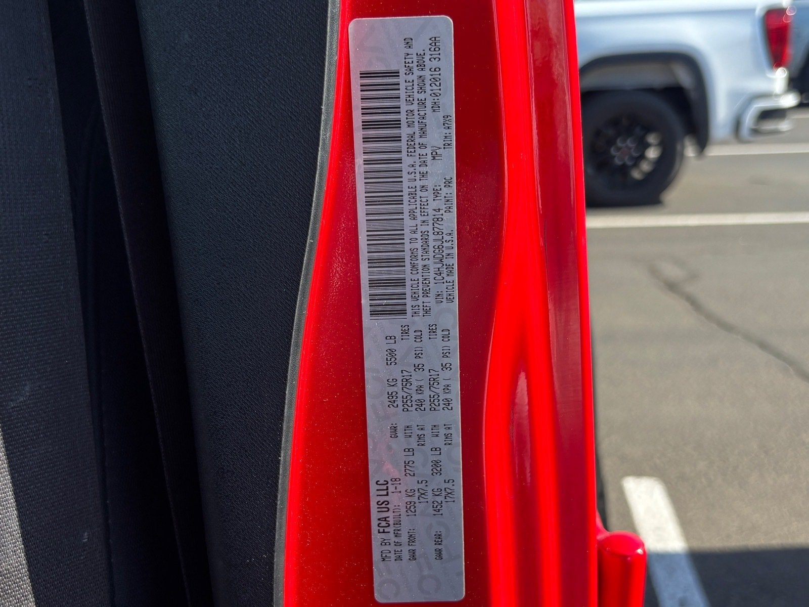 2018 Jeep Wrangler JK Unlimited Sport S