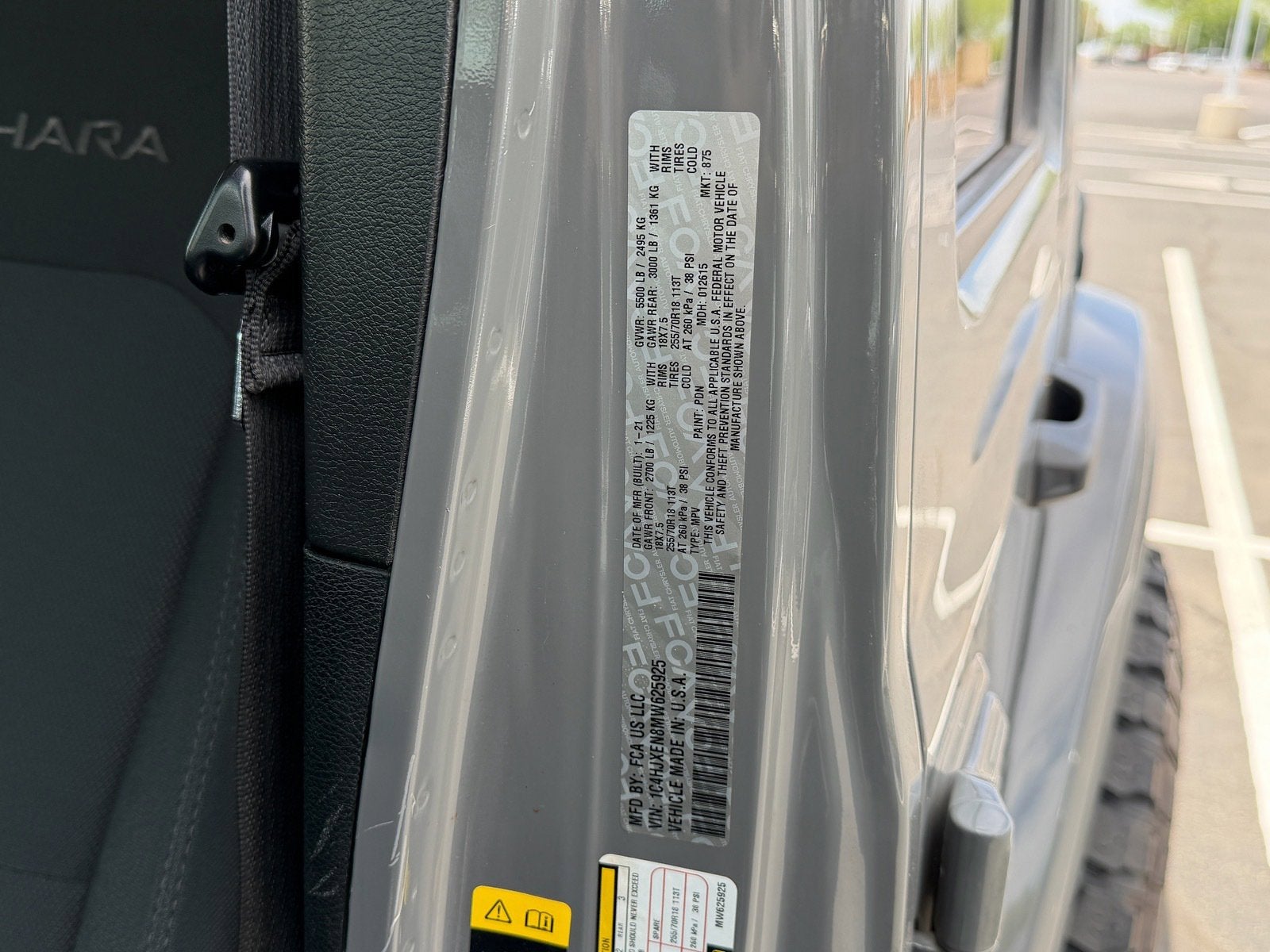 2021 Jeep Wrangler Unlimited Sahara