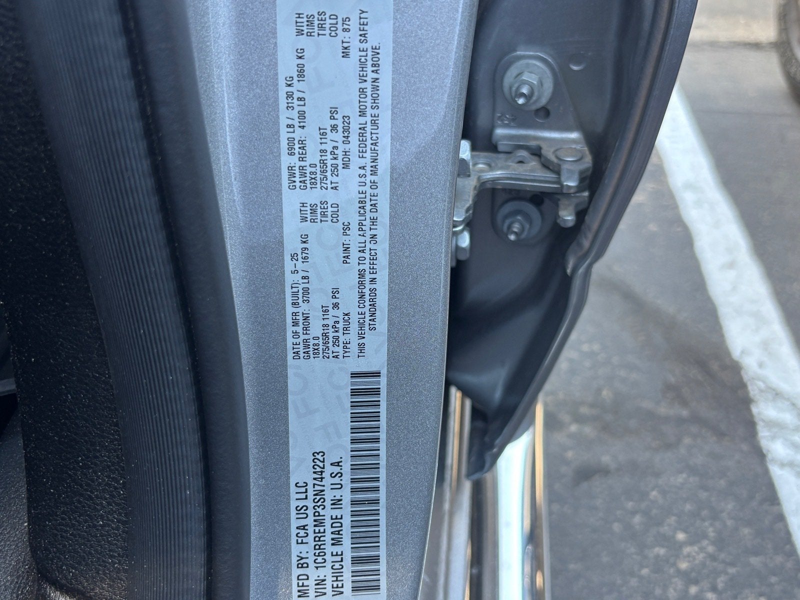 2025 RAM 1500 Big Horn