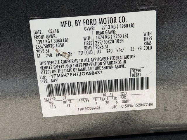 2018 Ford Explorer Limited