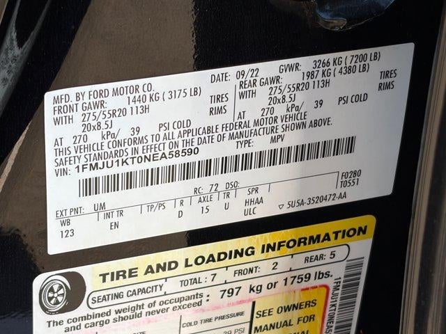 2022 Ford Expedition Limited