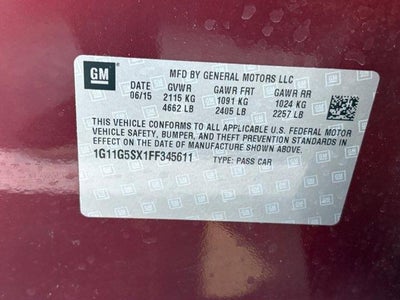 2015 Chevrolet Malibu LTZ