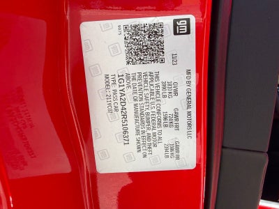 2024 Chevrolet Corvette Stingray 1LT