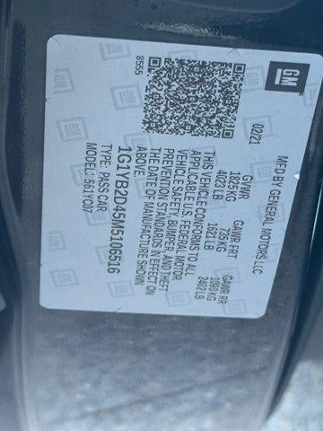 2021 Chevrolet Corvette Stingray 2LT