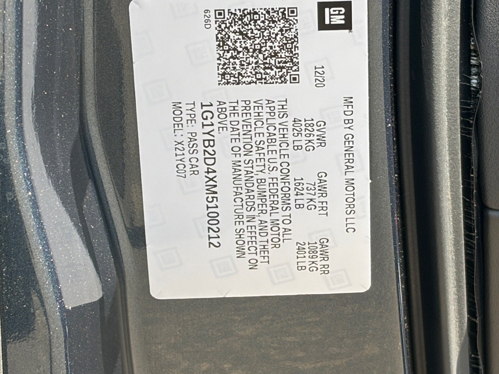 2021 Chevrolet Corvette Stingray 2LT