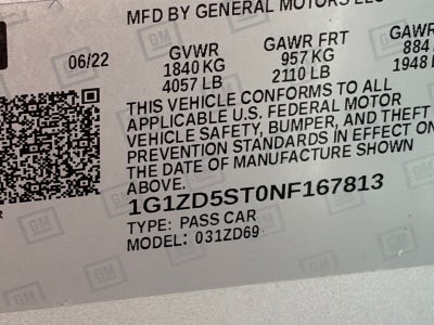 2022 Chevrolet Malibu LT