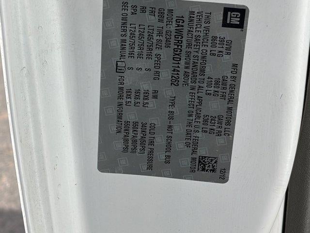 2013 Chevrolet Express Passenger 2500 LT