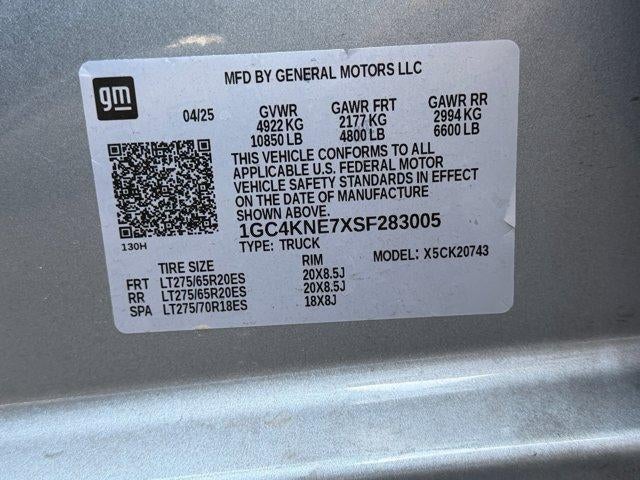 2025 Chevrolet Silverado 2500 HD LT