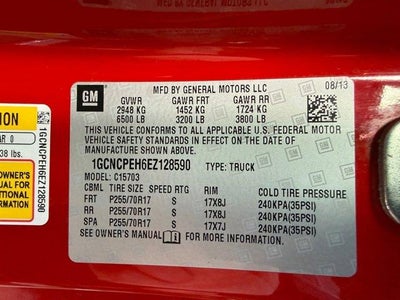 2014 Chevrolet Silverado 1500 Work Truck