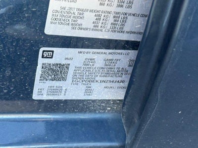 2022 Chevrolet Silverado 1500 Custom