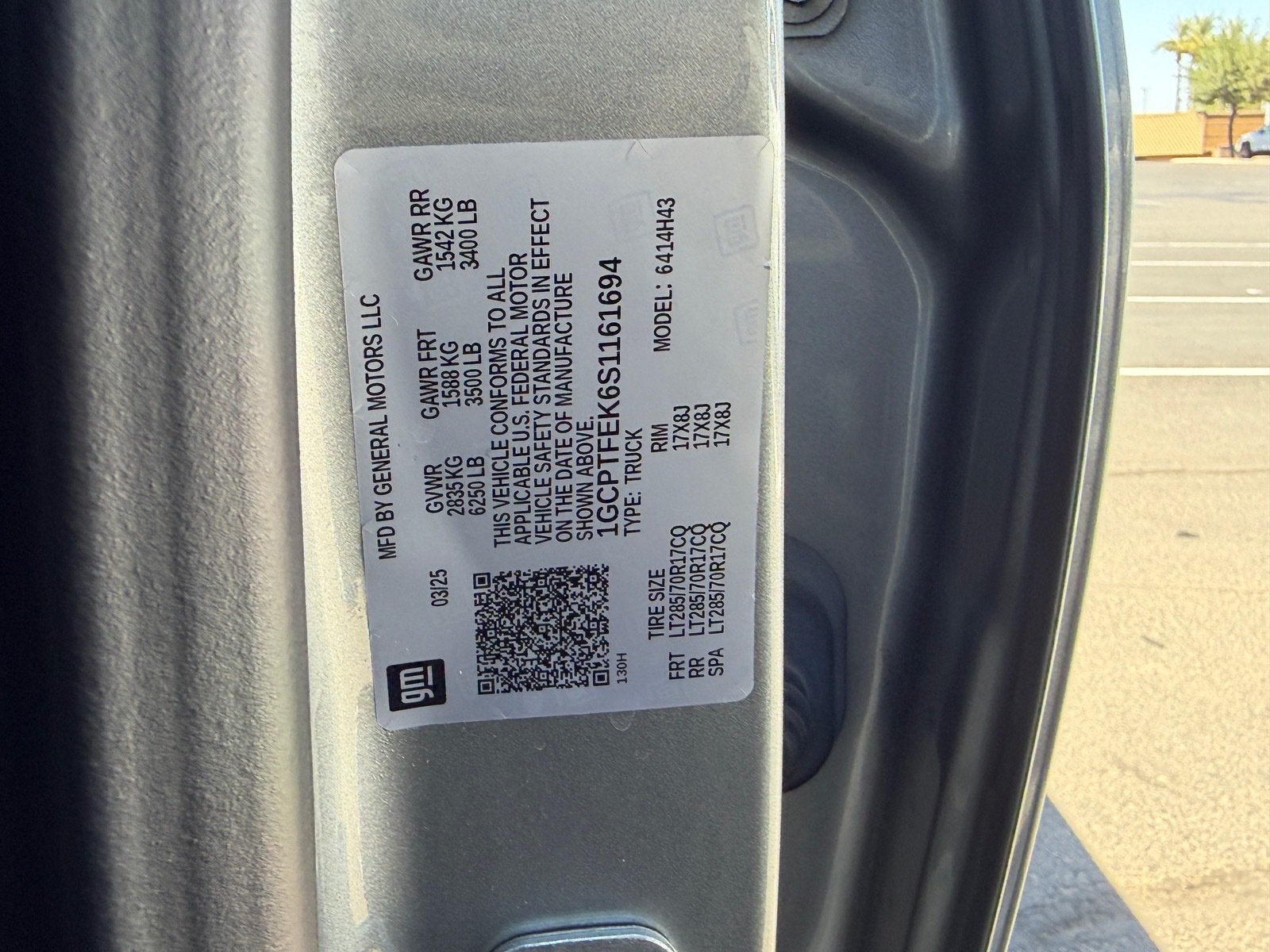 2025 Chevrolet Colorado ZR2