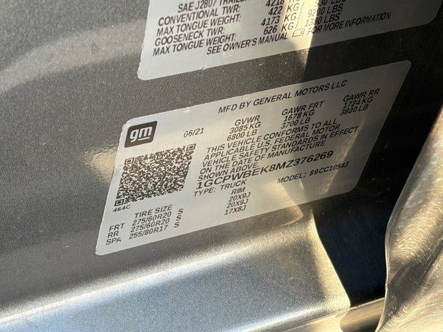 2021 Chevrolet Silverado 1500 Custom