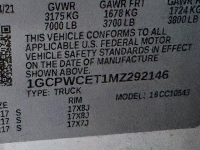 2021 Chevrolet Silverado 1500 LT All Star Edition