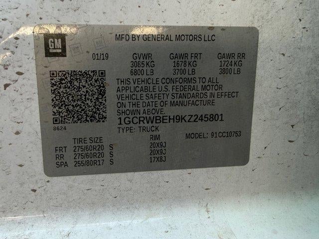 2019 Chevrolet Silverado 1500 Custom