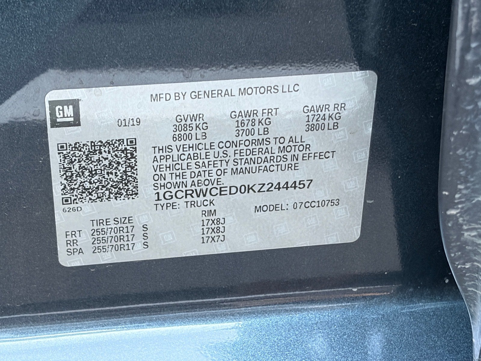 2019 Chevrolet Silverado 1500 LT All Star Edition