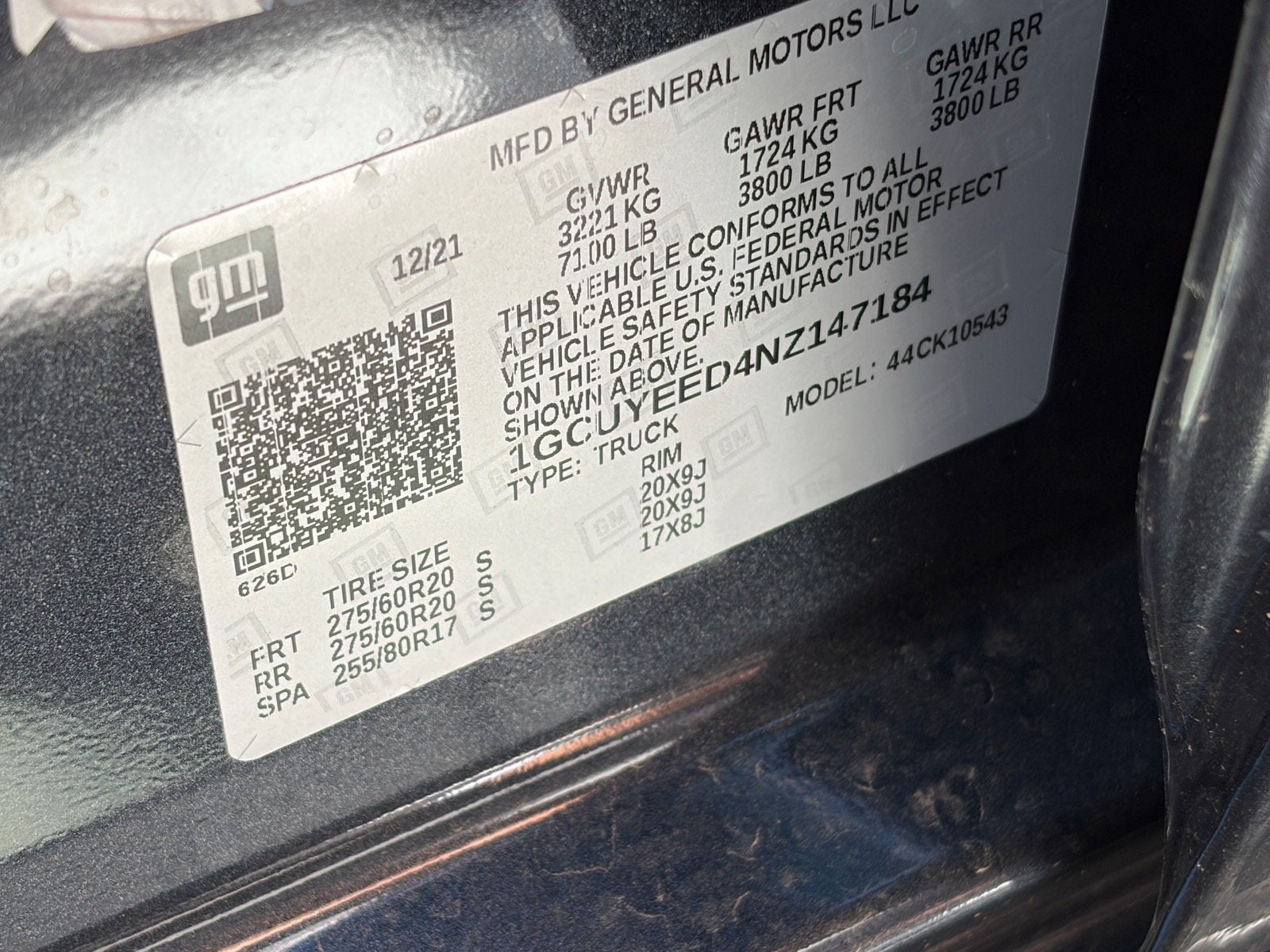 2022 Chevrolet Silverado 1500 LTD RST All Star Edition Plus