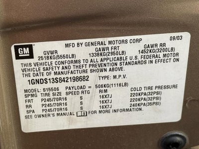 2004 Chevrolet Trailblazer LS