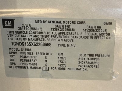 2006 Chevrolet Trailblazer LT