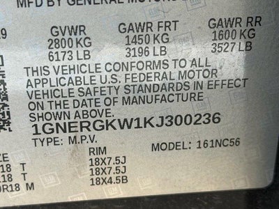 2019 Chevrolet Traverse LT Cloth