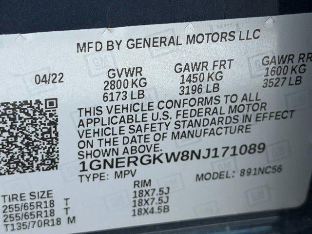 2022 Chevrolet Traverse LT Cloth