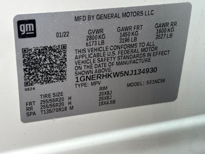 2022 Chevrolet Traverse LT Leather