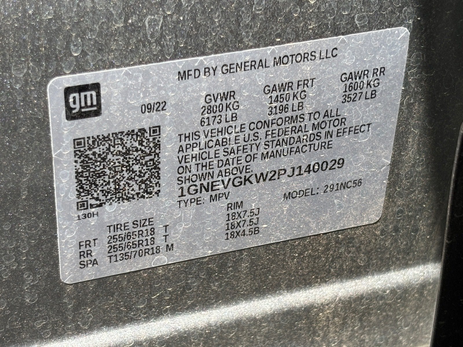 2023 Chevrolet Traverse LT Cloth