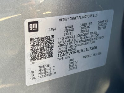 2025 Chevrolet Traverse LT