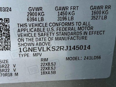 2024 Chevrolet Traverse RS