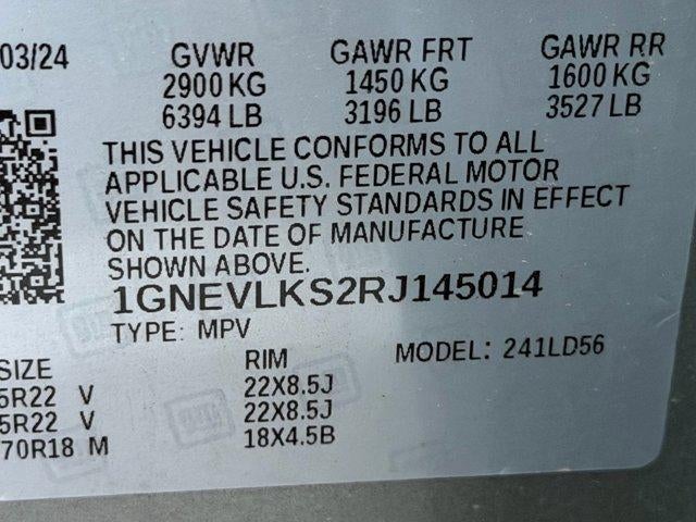 2024 Chevrolet Traverse RS