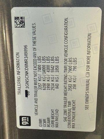 2021 Chevrolet Tahoe LT