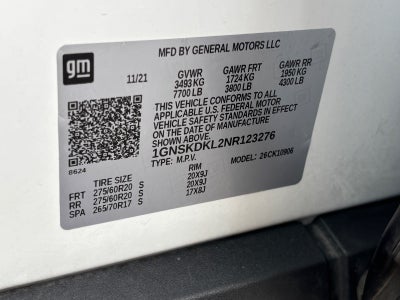 2022 Chevrolet Suburban Z71