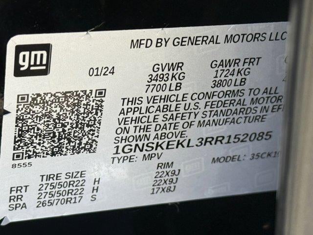 2024 Chevrolet Suburban RST