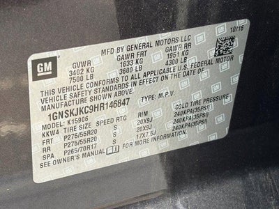 2017 Chevrolet Suburban Premier