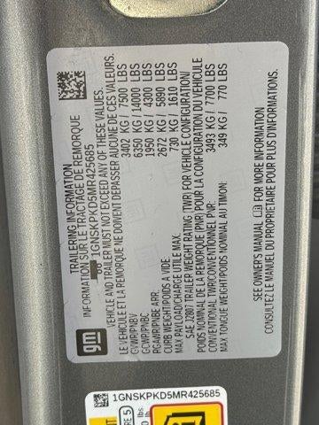 2021 Chevrolet Tahoe Z71