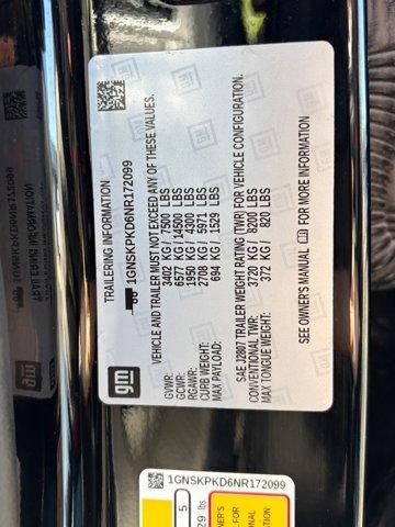 2022 Chevrolet Tahoe Z71