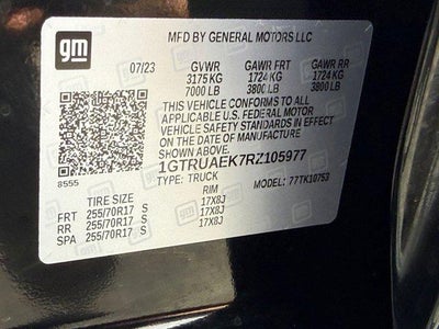 2024 GMC Sierra 1500 Pro