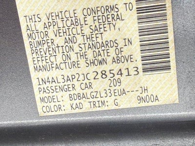 2018 Nissan Altima 2.5 S