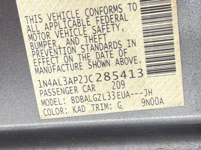 2018 Nissan Altima 2.5 S